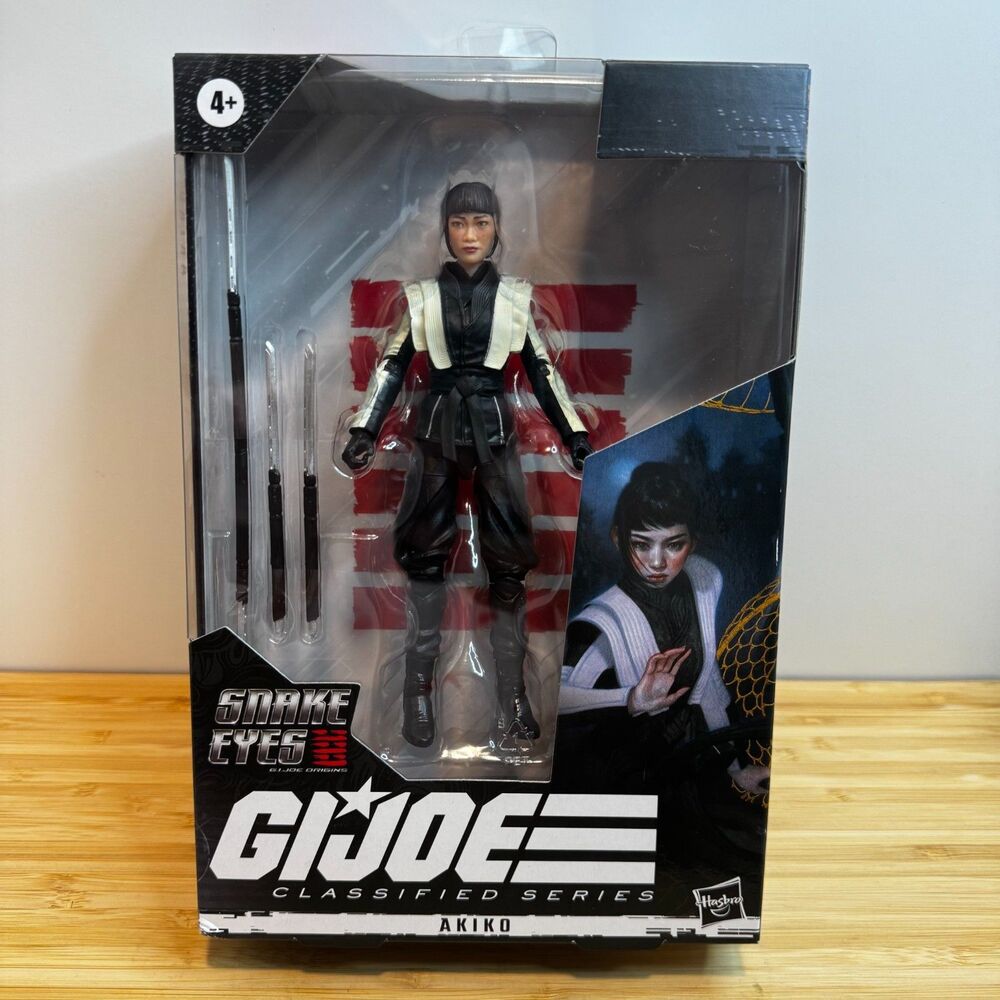 GI Joe Classified Series Akiko #18 Snake Eyes 6" Action Figure Hasbro NIB